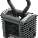 PowerBlock Pro Series Kettlebell Handle  Compatible Pro Series Dumbbells, Strength Training Accessory, for Home Gym & Commercial Use, Workout Equipment, Black