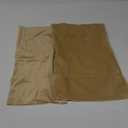 EMEMA Pack of 2 Velvet Throw Pillow Covers Decorative Rectangle Pillowcase Soft Solid Cushion Case for Sofa Bedroom Chair Car 12x20 Inch Khaki