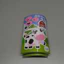 3 x Ohhaha 24 Sheets Farm Animal Stickers, Make a Face Sticker Sheets for Kids Todders Activities, Make Your Own Stickers for Kids Birthday Party Favor Supplies Craft