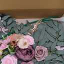 Wedding Arch Flowers, Artificial Flowers for Decoration, Large Flower Swag for Boho Styles Wedding Ceremony Floral Decor - Pack of 2 (Dusty&blush)