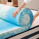 3 Inch Full Size Memory Foam Mattress Topper, Cooling Gel Infusion Bed Topper Pad for Firm Mattress (54" x 75")