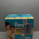 Pampers Swaddlers Diapers, Size 1 (8-14 lbs), 164 Count, Absorbent, Keeps Baby Dry and Comfortable, Skin Safe Disposable Baby Diaper