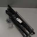 SWTYMIKI Over The Door Purse Organizer - Wall Mounted Handbag Organizer with 16 Hooks and Metal Basket, Hanging Purse Storage Rack Holds up to 16 Bags, Bag Rack Can Use As 1/2 Part, for Door, Closet (9-Tier, Black)