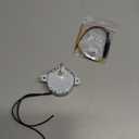 CHANCS TYC-50 Small Synchronous Motor 110V AC 15-18RPM Shaft Rotation CCW 4W Gear Motor for Electric Fireplace