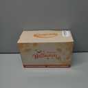 Woration High-Grade Fake Pumpkins Sets Artificial Milk White Pumpkin Decoration for Fall Harvest Halloween Thanksgiving Party Decorating - 6 pcs