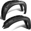 Auto Dynasty 4Pcs Fender Flares Cover Kit Compatible with 2020-2018 Dodge Ram Truck 2500 3500, Pocket-Riveted Style Paintable Wheel Front and Rear, Matte Black