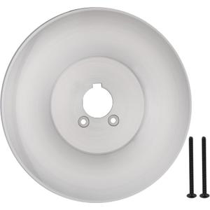 Shower Escutcheon Plate for Moen 16090, Shower Replacement Parts for Moen Chateau Collection, Escutcheon Replacement Fits for Moen Chateau Collection One-Handle Tub and Shower Faucets (Brushed Nickel)