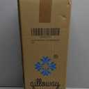 QILLOWAY Indoor/Outdoor Bench Cushion, Thick Upholstery Foam Couch Swing Pads with Ties,48-Inches,Beige/Sand/Camel.