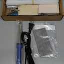WEP 960-IV Plastic Welder Kit with Power Switch, accessories include 3 Copper Tips, 40 Plastic Rods, 5 Sandpapers, Steel Mesh for Car Bumper, Dashboard, Plastic Fuel Tank Repair