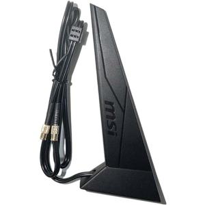 High Gain 9DBI WiFi 7 6e Antenna Magnetic Base with New Interface for MSI X870 B850 Z890 Motherboard Replaceable Dual Band EZ Connector Wi-Fi 7 Antennas for Gaming PC Desktop Computer