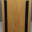 TOPZEA Bamboo Lap Tray with Detachable Cushion, 16.5"x 12.5" Bed Trays TV Lap Desk, Breakfast Meal Serving Tray with Handle for Adults Eating in Recliner, Couch, Car, Fits for 13-14 Inch Laptops