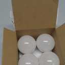 25 Watt Light Bulbs Equivalent, 3W LED Bulbs Soft White 2700K, A15 E26 Low Watt Light Bulbs for Bedroom, Table Lamp Bulb, 4 Pack