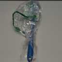 Bendable Long Handled Silicone Body Brush & Hair Scrubber - Bath Shower Back Brush, Shampoo Hair & Scalp Massager, Back Scrubber for Shower (Blue Sapphire)