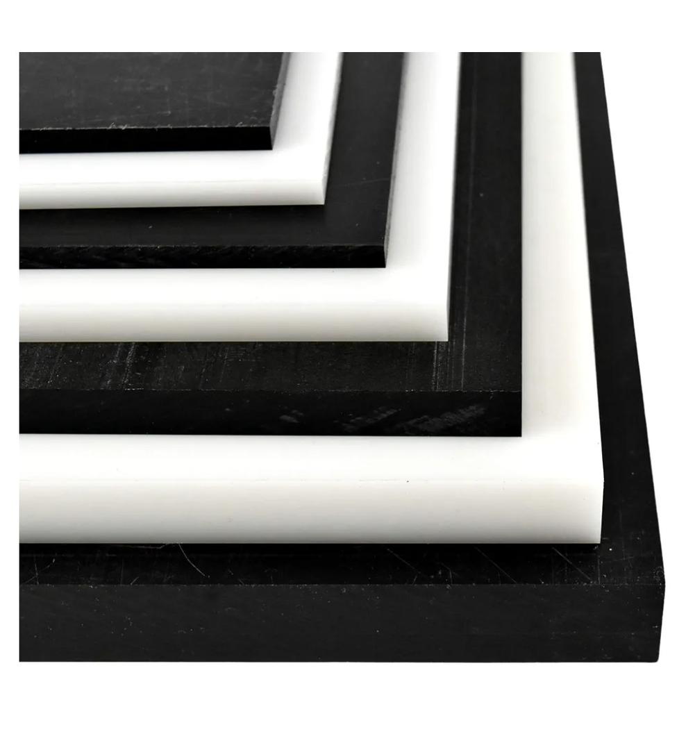 BuyPlastic White Delrin/Acetal Copolymer Plastic Sheet 1-1/4" Thick, Size 6" x 12" ; Actual Dimensions - 5.75 in x 11.75 in