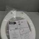 Carex Toilet Seat Riser, Elongated Raised Toilet Seat Adds 3.5 inches to Toilet Height, for Assistance Bending or Sitting, 300 Pound Weight Capacity Toilet Riser