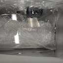 Beeveer 1 Pcs Enter to Win Raffle Box with Lock with 1000 Raffle Ticket Double Roll 6.7 x 5 x 8 in Ticket Clear Acrylic Donation Box with Slot Sign Holder Suggestion Storage for Vote Collection