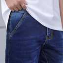 GINGTTO Mens Flared Jeans Stacked High Waisted Bell Bottom Denim Pants for Men Relaxed Fit Vintage Blue 30