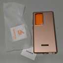 SURITCH for Samsung Galaxy S23 Ultra Case, [Builtin Screen Protector] [DualLayer Protection ] Full Protection Shockproof Rugged Bumper Phone Cover for Samsung S23 Ultra 6.8 Inch  Rose Gold