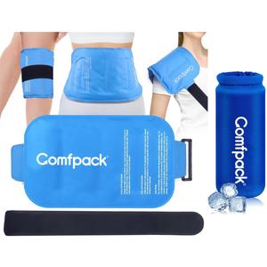 Back Ice Pack for Lower Back Pain, 9.817.7&Finger Ice Sleeves, 4PCS Finger & Toe Cold Gel Ice Packs