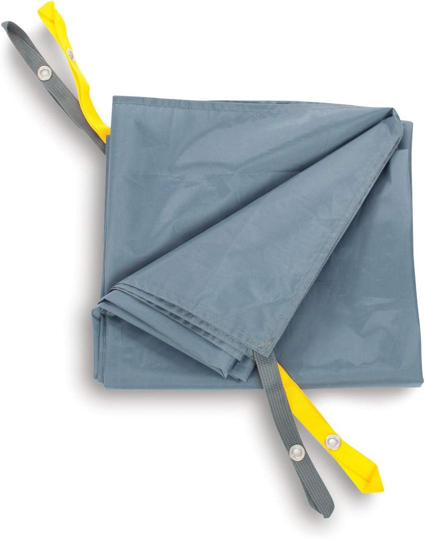 Mountainsmith Tent Foot Print, Waterproof Camping Tent Tarp, Ground Tent Mat for Camping and Hiking, Lightweight and Foldable (Small - 2 Person, Grey)