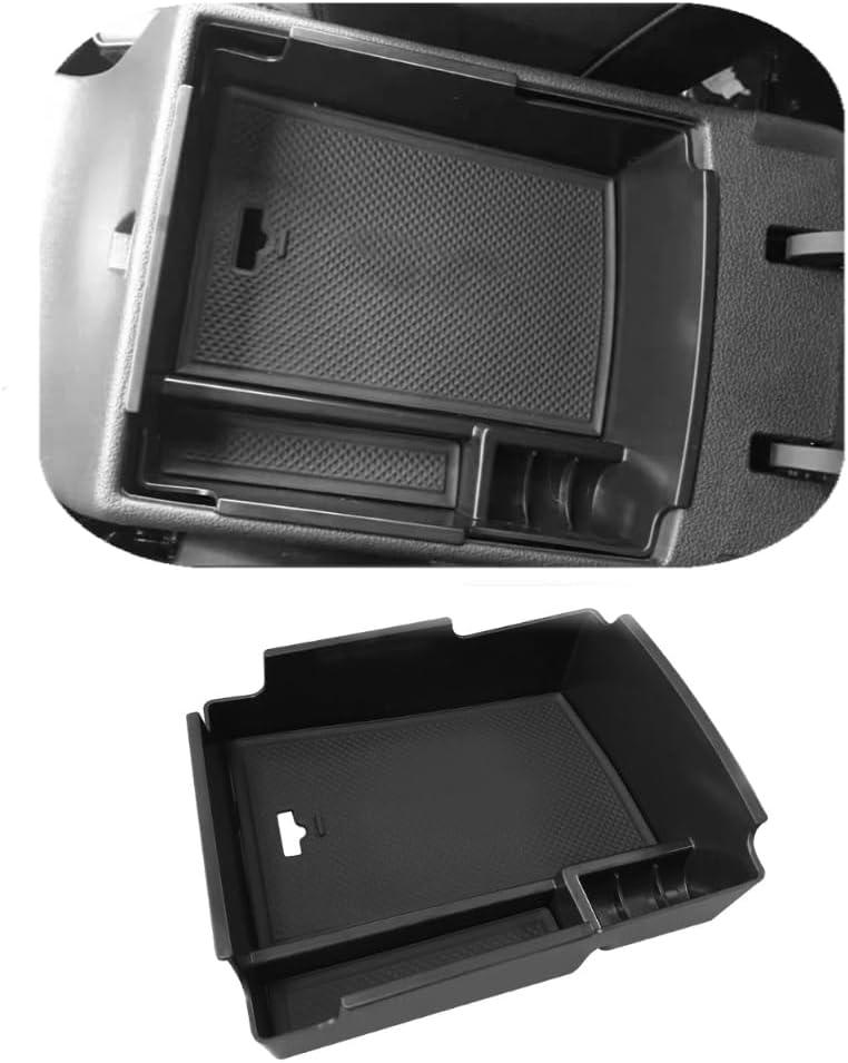 VESUL Center Console Armrest Storage Box Compatible with Hyundai Elantra 2017 2018 2019 2020 ABS Tray Insert Organizer Glove Pallet