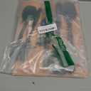 ChefAide 5 Pieces Silicone Spatula Set, Food Grade Rubber Spatula, Upgrade Strong Handle with Ergonomic Grip, Heat Resistant Up to 600F for Nonstick Cookware, Cooking Dried Thyme