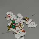 Zhanmai 24 Pieces Christmas Snowman Ornaments for Christmas Tree Decorations Cute Xmas Hanging Ornaments Traditional Xmas Tree Party Decors