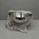 Geetery 3 Gallon 12L Stainless Steel Champagne Bucket Punch Bowl with Ladle Ice Bucket for Parties Metal Wine Bowl with Base Large Size Ice Bowl for Wine Beer Home Bar Parties