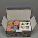 7‑in‑1 Montessori Baby Toys for 6‑12 Months & 1+ Years, Infant Sensory Teething & Stacking Blocks | Wooden Shape Sorter, Xylophone Musical Toy, Birthday Gift for Toddlers 1‑3