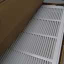 Howeall 24"W x 12"H [Duct Opening Size] Steel Return Air Filter Grille - Removable Face/Door for 1 inch Filters -HVAC Vent Cover Grill - White [Outer Dimensions: 26 5/8"W X 14 5/8"H]