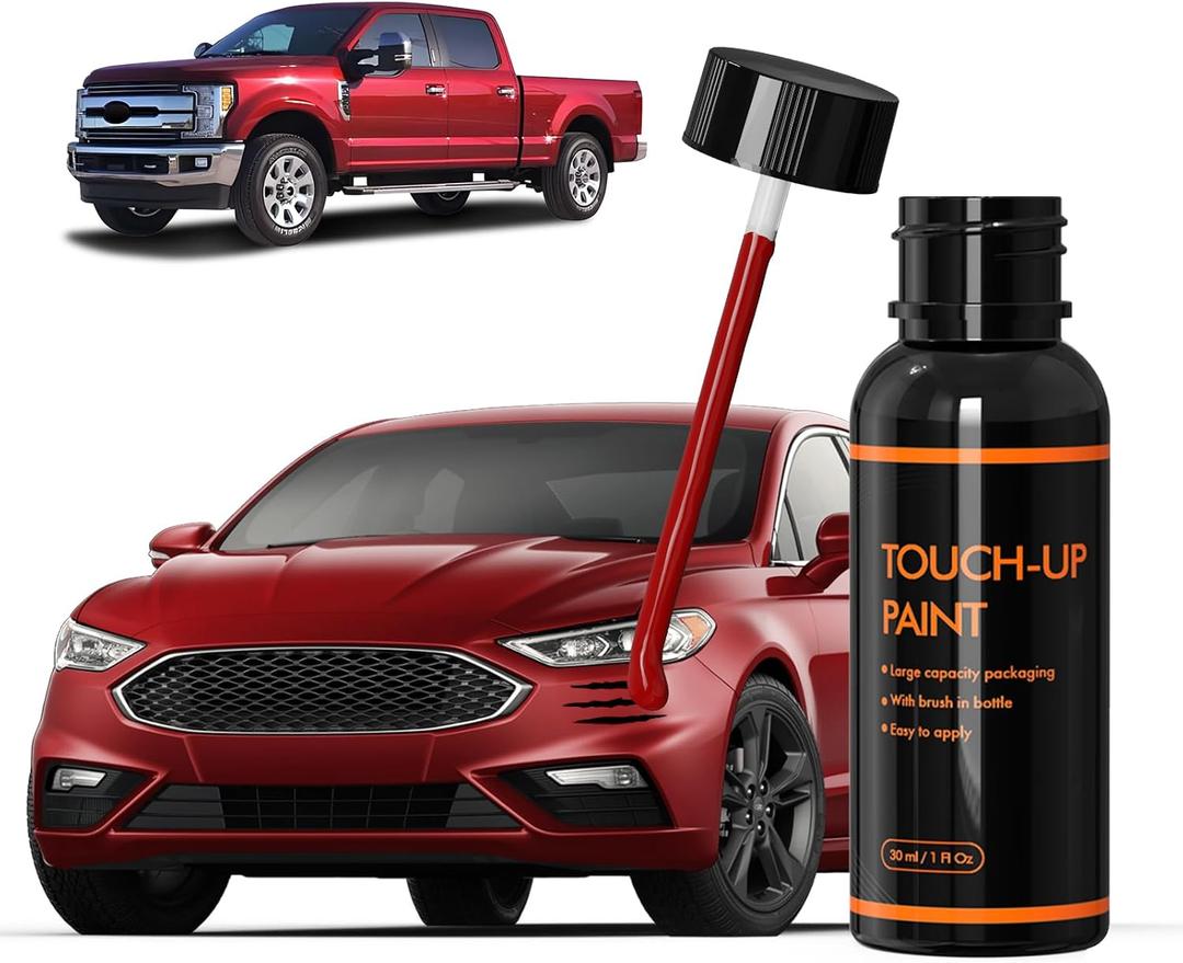 RR Ruby Red Touch Up Paint for Ford, DIY Car Paint Scratch Repair Kit, Automotive Paints, Quick & Easy Fix Scratch Repair for F-150/Mustang/Explorer/Taurus/Escape/Edge/Focus/Fiesta