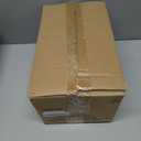 Plustool 4 Pack Matte Black Door Handles, Keyless Interior Door Knobs, Privacy Door Lever Locksets for Bedroom Bathroom, Heavy Duty Square Door Lock, Reversible for Left&Right Handled Doors