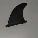 9" Sup Fin Replacement - Stand Up Paddleboard Fin Replacement, Quick Release Longboard Center Inflatable Paddle Board Fin, No-Tool Installation, Improves Stability - Ideal for Beginners and Pros