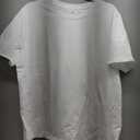 LOVFEE Women's Basic Cotton Crewneck O-Neck Short Sleeve Loose Casual T-Shirts (X-Large)