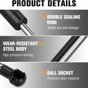 Rear Tailgate Lift Support Shocks Struts for Toyota Highlander 2008-2013 SG229037 2 Pcs