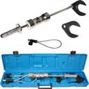 DPTOOL Inner CV Joint Puller Slide Hammer Front Wheel Drive Axle Half Shaft Removal Tool Kit Heavy Duty 10 Pounds Slide Hammer 63mm 48mm CV Joint Fork Adapter Attachments