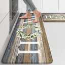 KIMODE Kitchen Mats 2PCS Cushioned Anti Fatigue Kitchen Mats for Floor