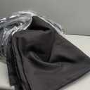 Fitable Black Tableclothes for Rectangle Tables, 6 Pack - 90 x 132 Inch - Reusable and Elegant Tablecloths, Polyester Fabric Table Covers for Wedding, Party, Banquet, Formal Events