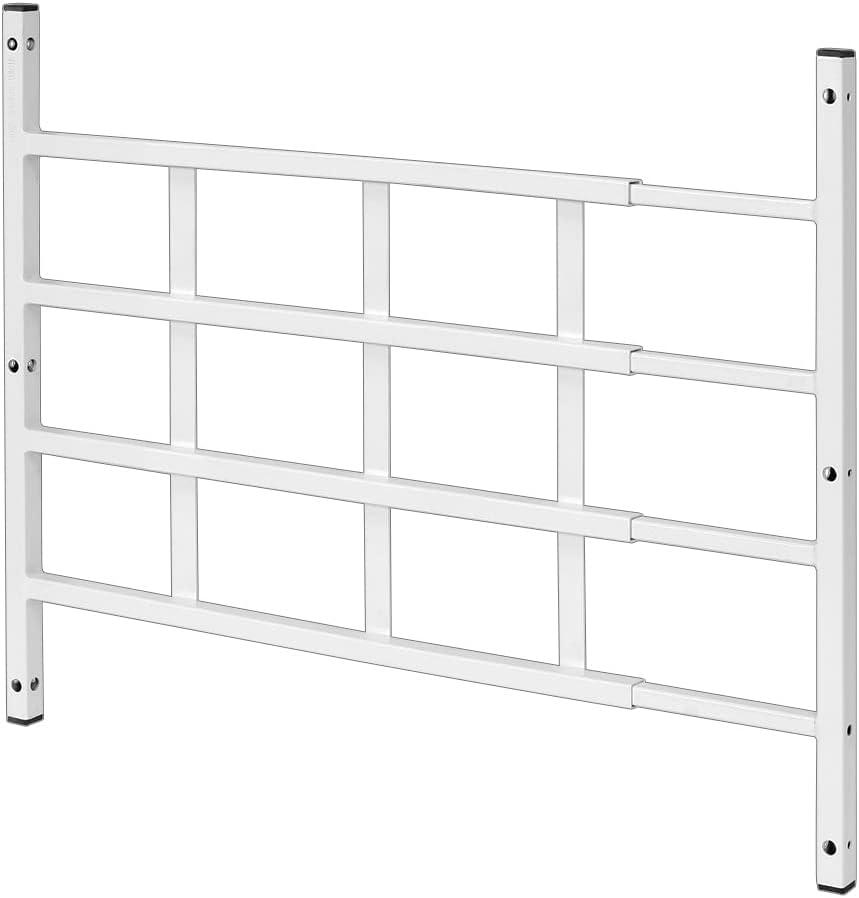 Segal S 4764 Fixed Window Guard Adjustable Child Safety Window Guard Prevents Accidental Falls, Tamper Resistant Screws Included, Non-Egress, White, 23-1/2 to 38 In. W x 21-1/4 In. H (Single Pack)