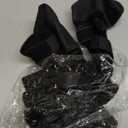 Waterproof Grip Dog Shoes,Anti-Slip Dog Socks Boots,Zipper Dogs Booties Paw Protectors for Hardwood Floor,Indoor and Outdoor for Small Medium Large Dogs Black (Size 1)