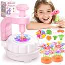 Arts and Crafts for Kids, DIY Fabric Flower Bouquet Craft Kits for Kids Toys, Educational Preschool Learning Detective Toy for Girls 3 4 5 6 7 8 9 10 11 12 Years Old Toddler Birthdays Gift