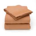 Sweet Home Collection 4 Piece 2000 12 Colors Collection Egyptian Quality Deep Pocket Bed Sheet Set, King, Mocha