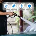 40Pressure Washer Nozzle with Guard (Black), 4.0 Orifice, Compatible with all Commercial Grade 1/4 Quick Connects (1-PC)