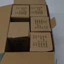 LED Dimmable Edison Light Bulbs 4W, 2200K-2400K Warm White (Amber Glass) ST64, E26 Base Pack of 5