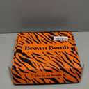 BrownBomb Black Blond Skunk Stripe Wear and Go Glueless Wigs Pre Plucked Pre Cut for Beginners Synthetic Lace Front Wigs With Bangs Long Straight layered Wigs Highlights 26 Inch 3 Seconds to Wear