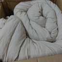 Bedsure California King Comforter Set - 4 Pieces Pinch Pleat Bed Set, Linen Boho Bedding for All Season, 1 Soft Comforter, 2 Pillowcases, 1 Decorative Pillow