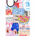 Compatible with iPhone 16 Case - Dual-Layer Protection, Hard Shell with Silicone Interior,Slim Scratch Resistant Shockproof for Woman Men - Coquette Coastal Cowgirl Collage