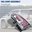 Tail Lights Assembly Compatible with GMC Yukon XL 2015 2016 2017 2018 2019 2020 LED Right Passenger Side Taillight Brake Turn Signal Assembly With Bulb Replaces 23380460 84536243 GM2801268