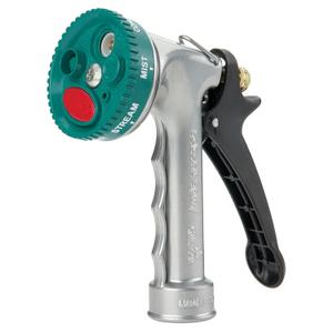 Gilmour Medium Duty Garden Hose Nozzle with 7 Pre-Set Spray Patterns, Water Hose Nozzle for Watering Garden or Lawn