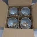 4 Pcs Disco Ball Vase 4" X 4.7" Disco Ball Vases for Centerpieces Silver Mirror Disco Ball Planter for Wedding Table Centerpieces Birthday Party Decoration